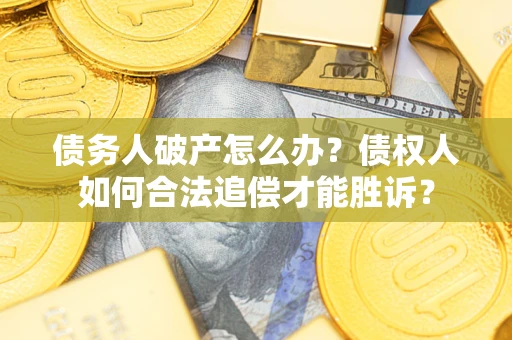 北京债务人破产怎么办？债权人如何合法追偿才能胜诉？