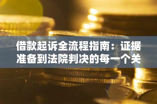 北京借款起诉全流程指南：证据准备到法院判决的每一个关键步骤