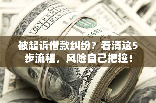 北京被起诉借款纠纷？看清这5步流程，风险自己把控！