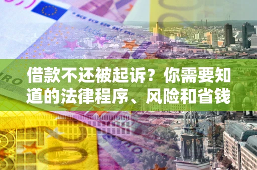 北京借款不还被起诉？你需要知道的法律程序、风险和省钱技巧