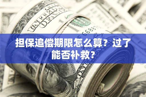 北京担保追偿期限怎么算？过了能否补救？